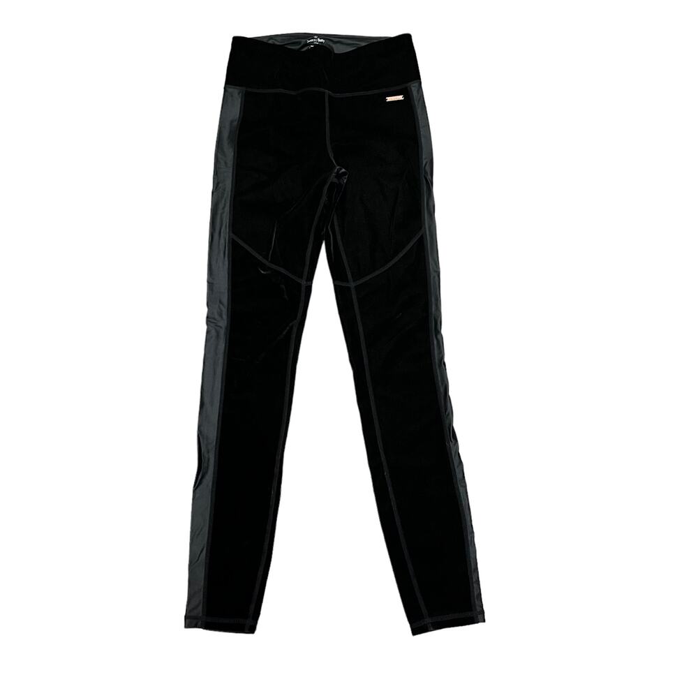 Sweaty Betty Women's Velvet 7/8 Legging pant with side stripe SIZE Small NWOT